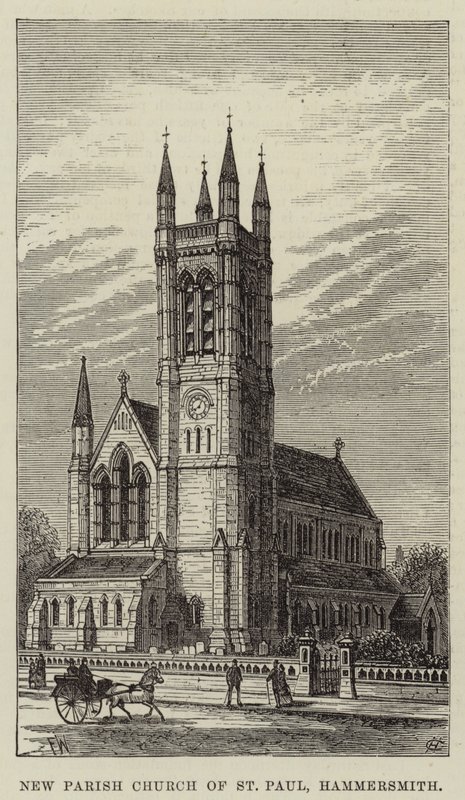 Nový farní kostel svatého Pavla, Hammersmith od Frank Watkins
