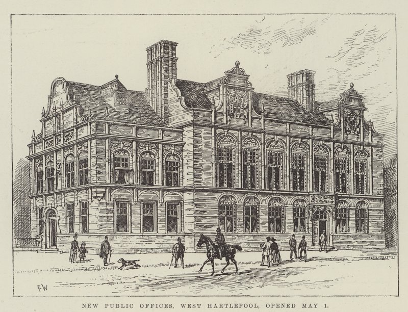 Nové úřady, West Hartlepool, otevřeny 1. května od Frank Watkins