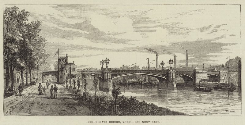 Most Skeldergate, York od Frank Watkins