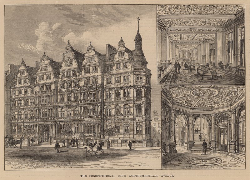 Ústavní klub, Northumberland Avenue od Frank Watkins