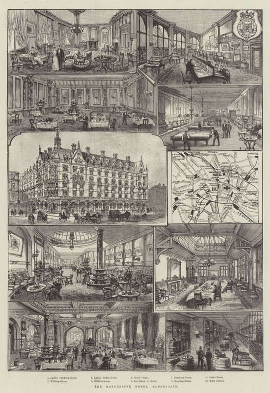 Hotel Manchester, Aldersgate od Frank Watkins