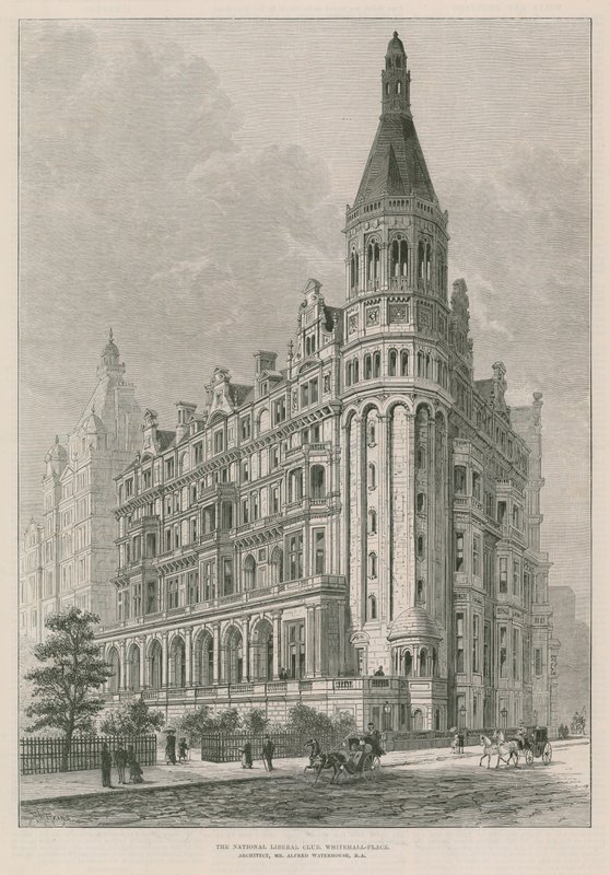 Národní liberální klub, Whitehall Place od Frank Watkins