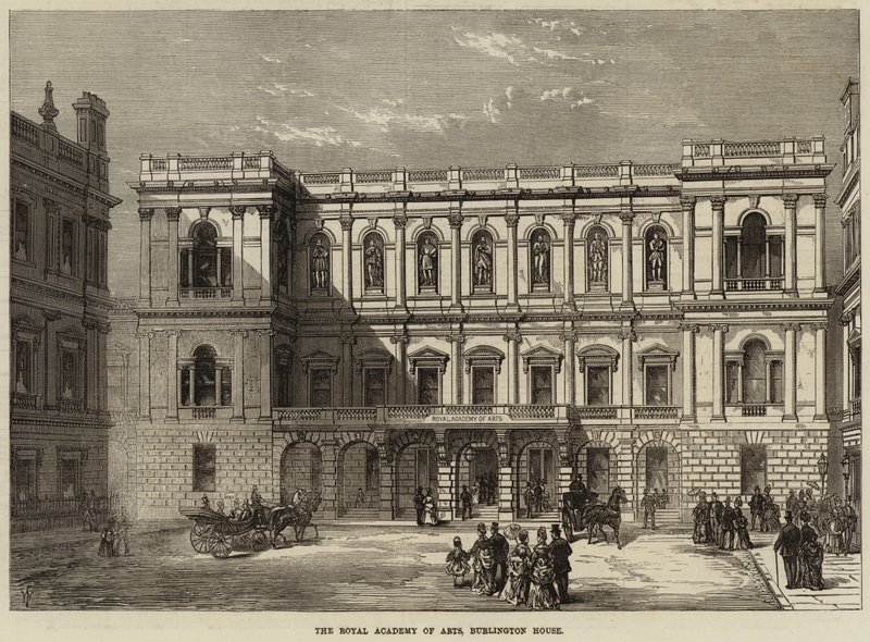 Královská akademie umění, Burlington House od Frank Watkins