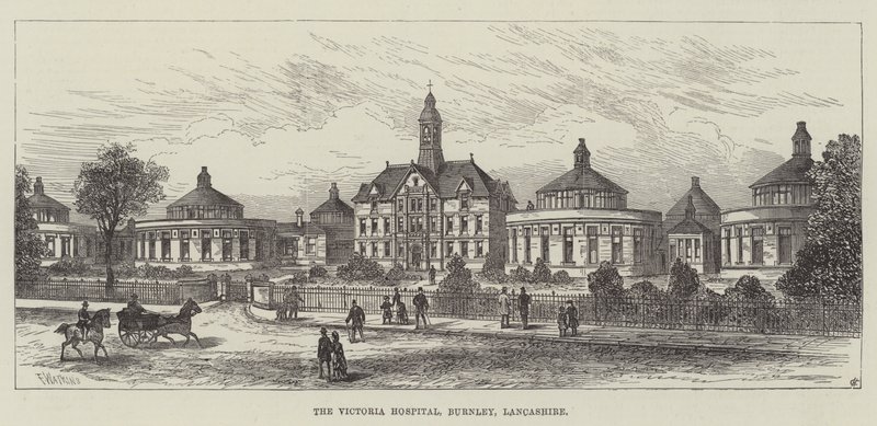 Victoria Hospital, Burnley, Lancashire od Frank Watkins