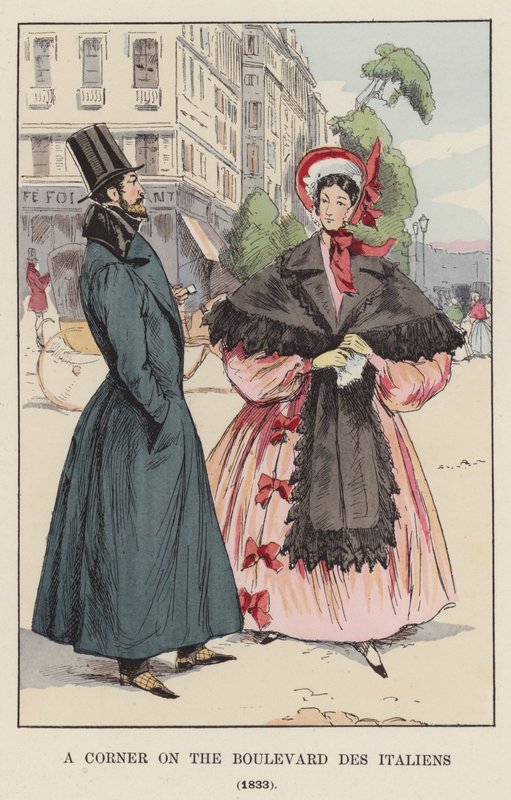 Roh na Boulevard des Italiens, 1833 od François Courboin
