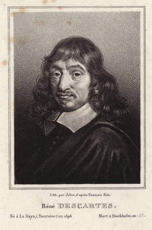 Portrét René Descartes od Frans Hals