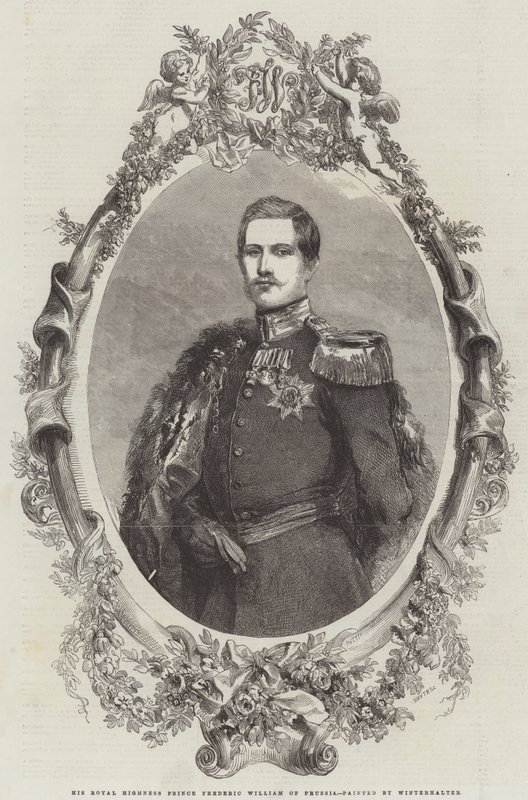 Jeho královská výsost princ Frederick William Pruský od Franz Xaver Winterhalter