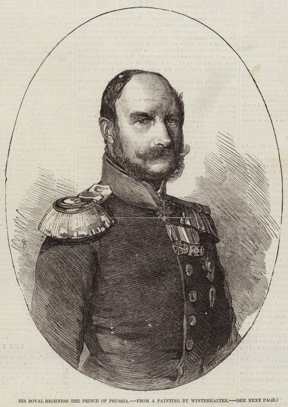 Jeho královská výsost princ z Pruska od Franz Xaver Winterhalter