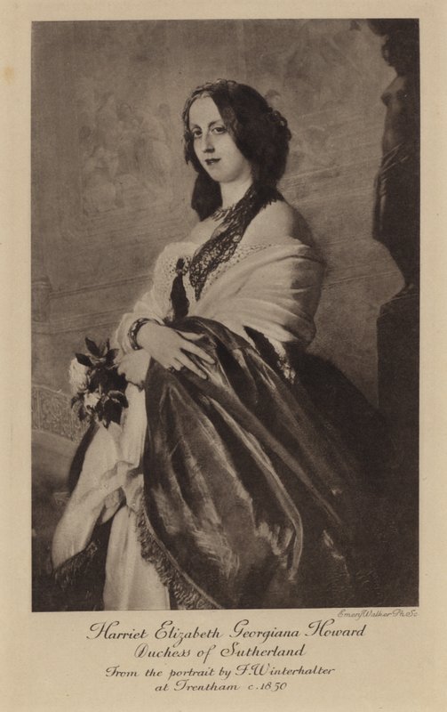 Lady Harriet Elizabeth Georgiana Howard (hlubotisk) od Franz Xaver Winterhalter