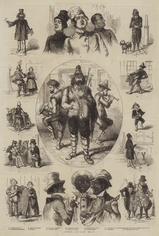 Londýnská venkovní hudba od Frederick Shepherd