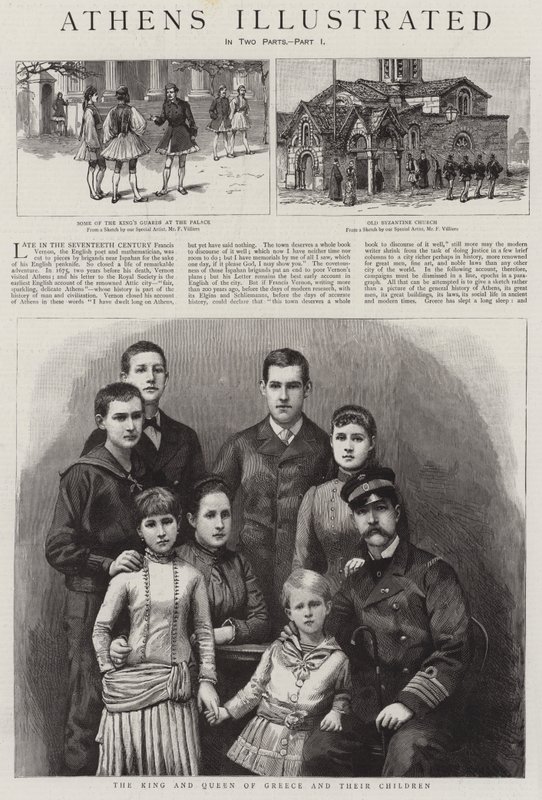 Ilustrované Atény od Frederic Villiers