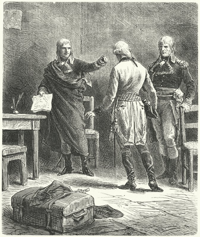 Kapitulace Mantovy Napoleonovi Bonapartovi od Frederic Theodore (after) Lix