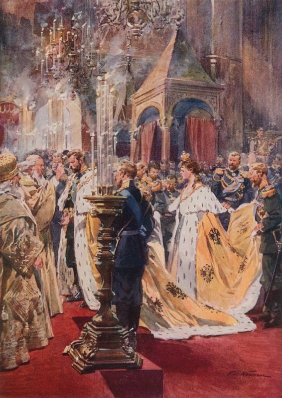 Korunovace císaře od Frederic de Haenen