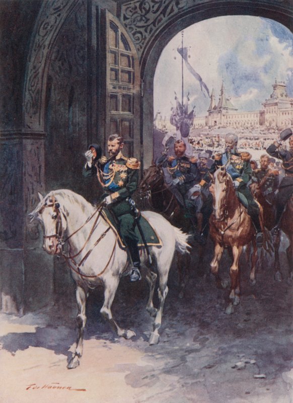 Spasská (Spasitelská) brána Kremlu od Frederic de Haenen