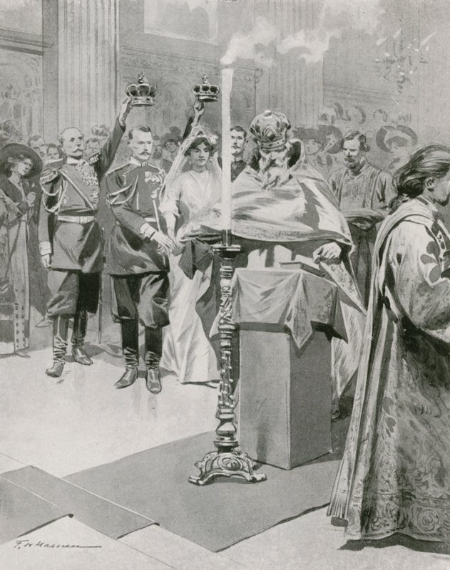 Svatba šlechtice od Frederic de Haenen
