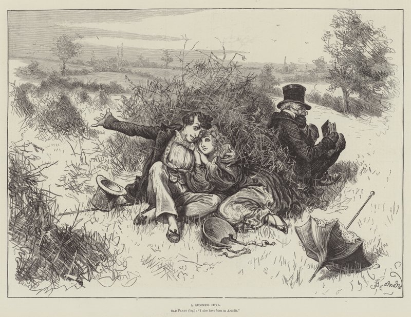 Letní idylka od Frederick Barnard