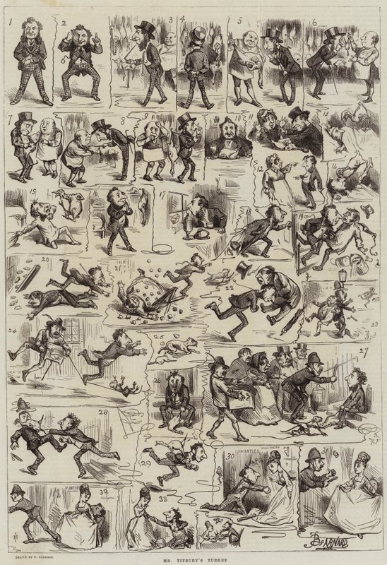 Turecko pana Titburyho od Frederick Barnard
