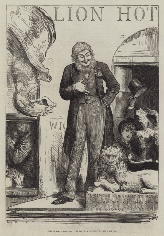 Všeobecné volby, lidový kandidát od Frederick Barnard