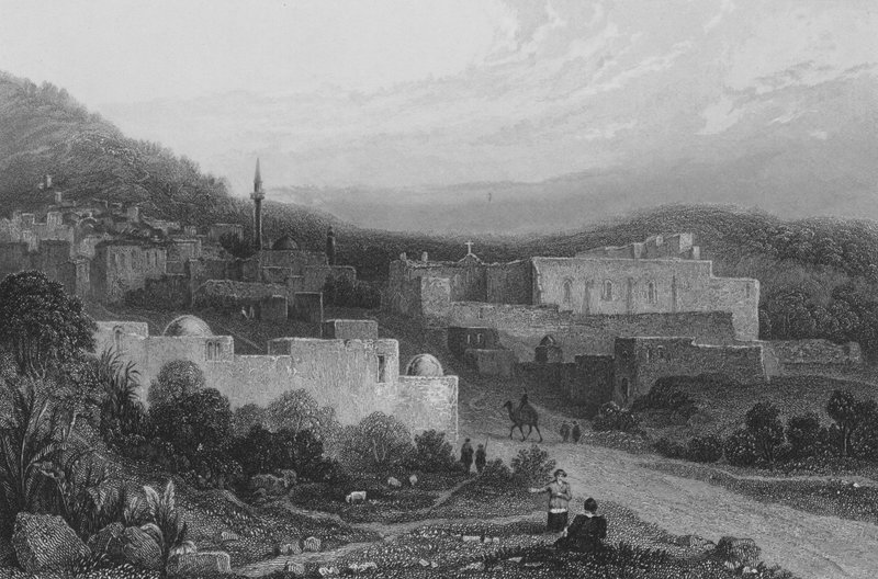 Nazaret od Frederick Catherwood