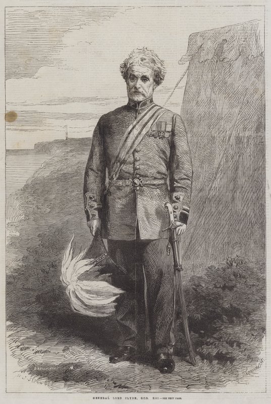Generál lord Clyde, GCB, KSI od Frederick John Skill