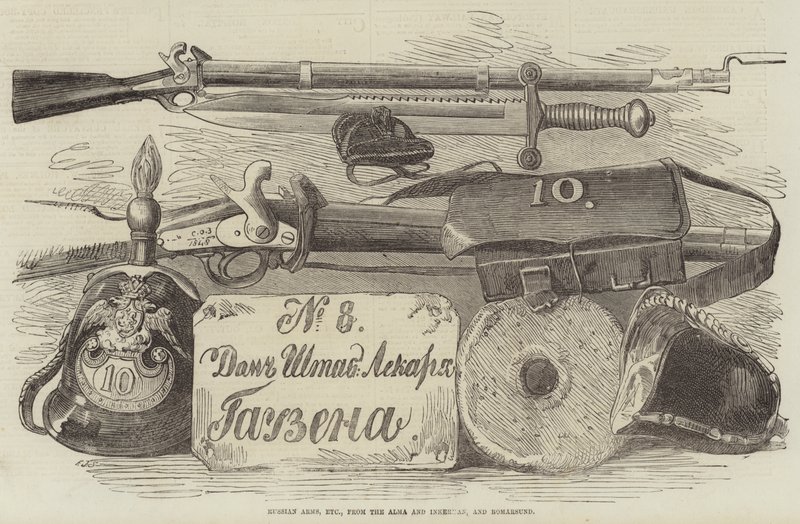 Ruské zbraně atd. od Almy a Inkermana a Bomarsundu od Frederick John Skill