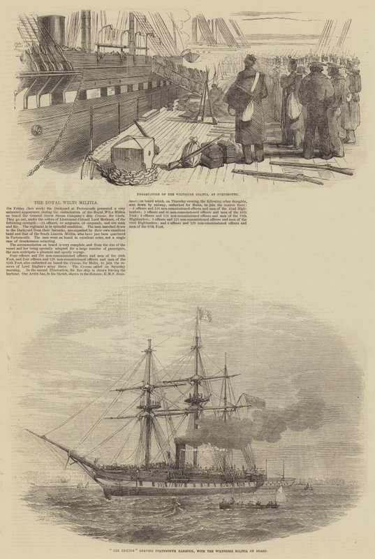 Milice Royal Wilts od Frederick John Skill