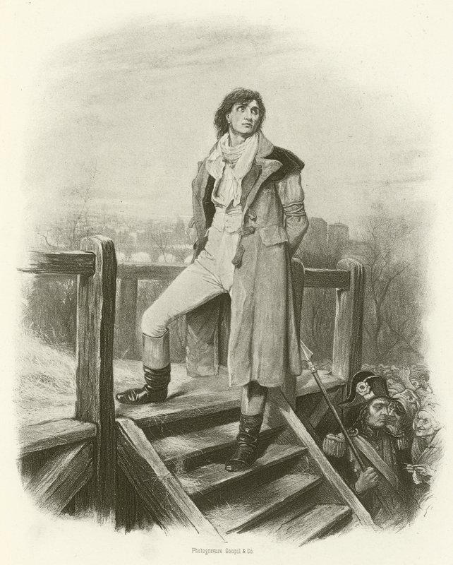 Sydney Carton (rytina) od Frederick Barnard