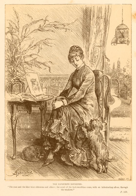 Oblíbená dcera od Frederick Barnard