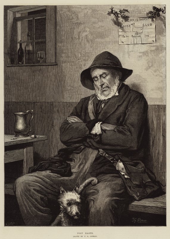 Příspěvek Spěch od Frederick George Cotman
