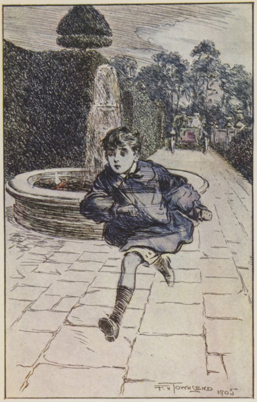 Ilustrace pro They od Rudyarda Kiplinga (barevné lito) od Frederick Henry Townsend