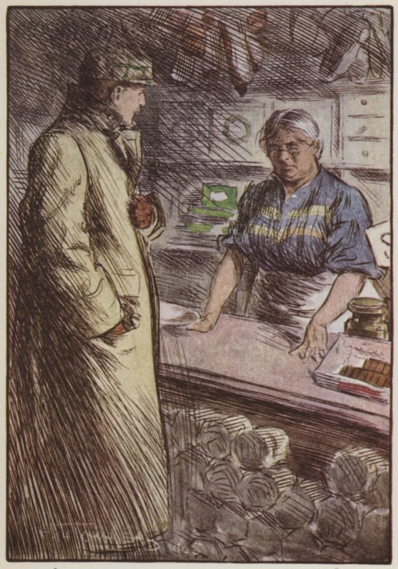 Ilustrace pro They od Rudyarda Kiplinga (barevné lito) od Frederick Henry Townsend