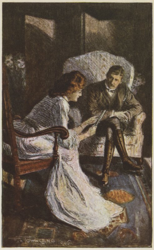 Ilustrace pro They od Rudyarda Kiplinga (barevné lito) od Frederick Henry Townsend