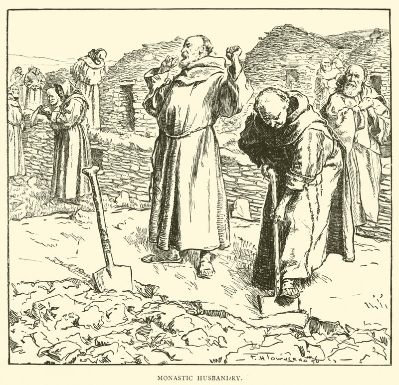 Klášterní hospodaření od Frederick Henry Townsend