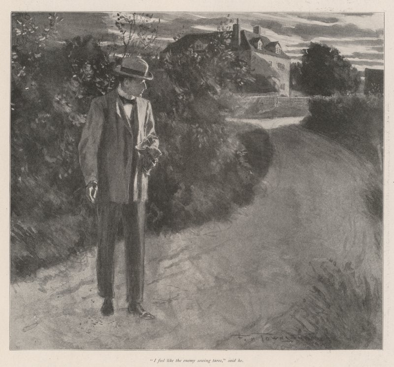Poustevník z tisů, E Nesbit od Frederick Henry Townsend