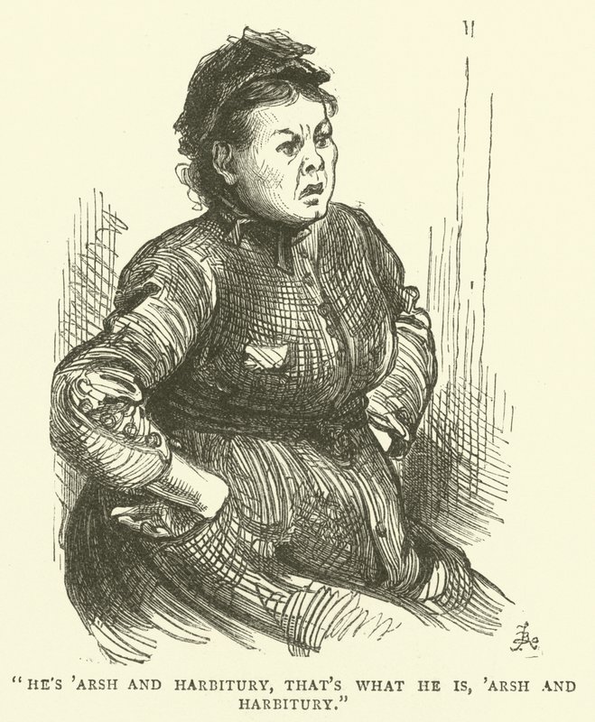 Žena rozzlobená, že byla předvolána na schůzku s úředníkem školské rady ohledně toho, že neposlala svého syna do školy od Frederick L. Bernard