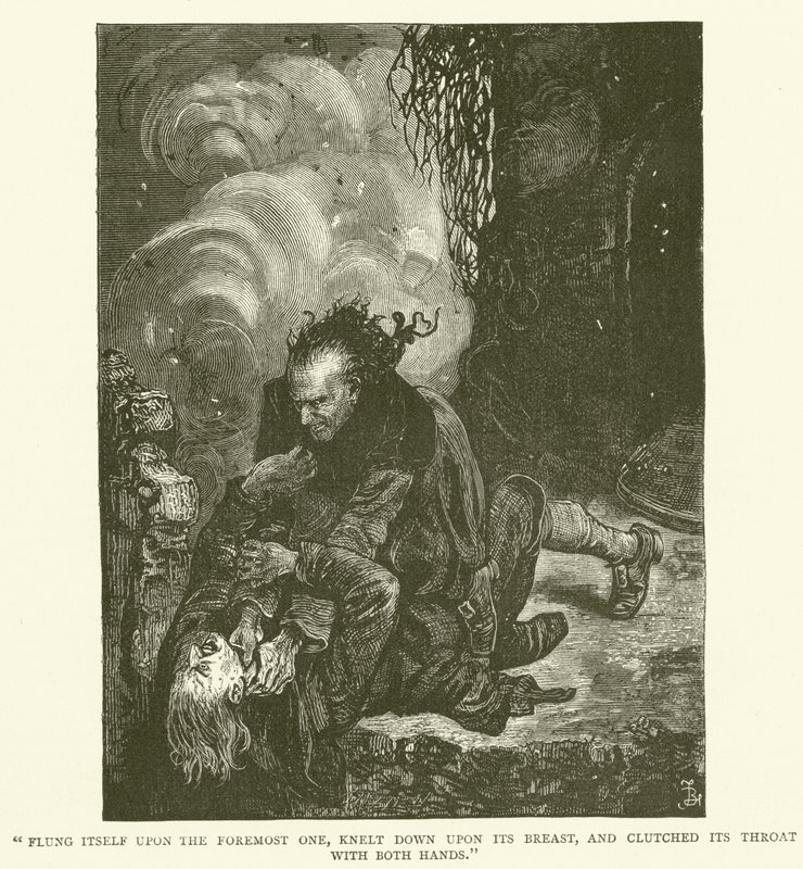 Ilustrace pro Barnaby Rudge od Frederick L. Bernard