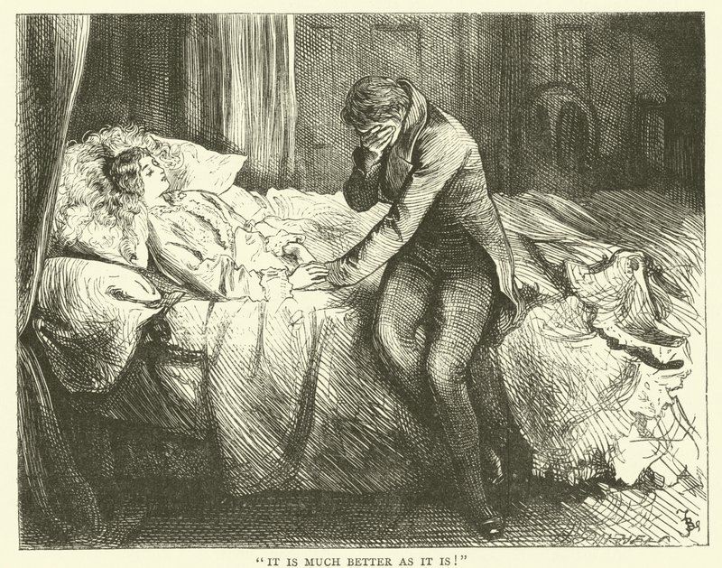Ilustrace pro Davida Copperfielda od Frederick L. Bernard