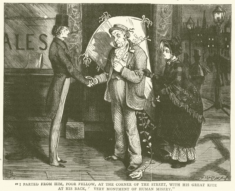Ilustrace pro Davida Copperfielda od Frederick L. Bernard