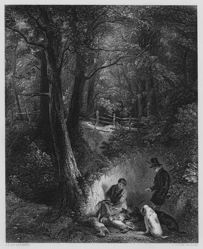 Strana obálky, z obrázku v galerii Vernon (rytina) od Frederick Richard Lee
