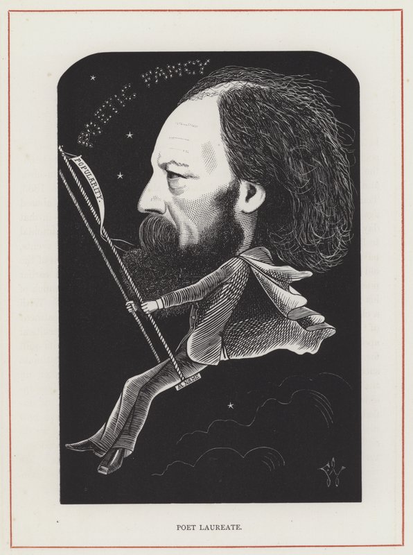 Alfred Tennyson od Frederick Waddy
