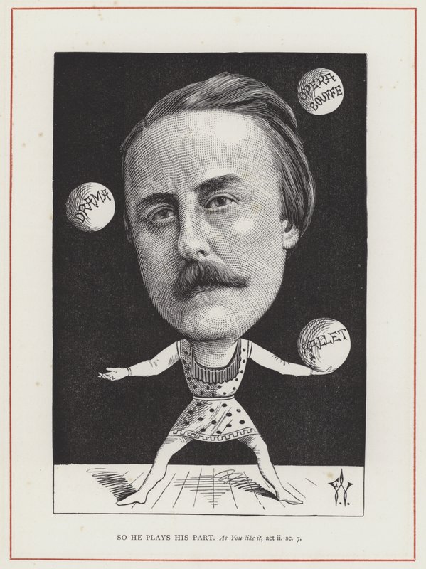 John Hollingshead od Frederick Waddy