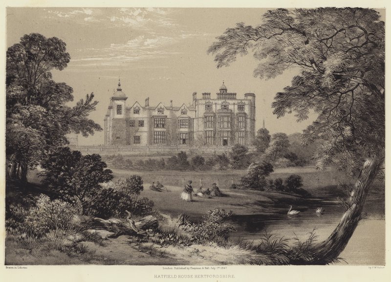 Hatfield House, Hertfordshire od Frederick William Hulme