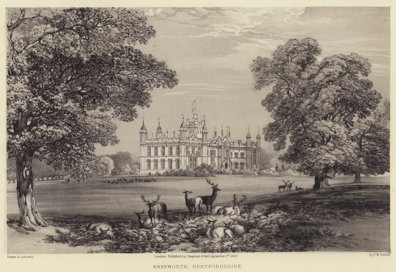 Knebworth, Hertfordshire od Frederick William Hulme