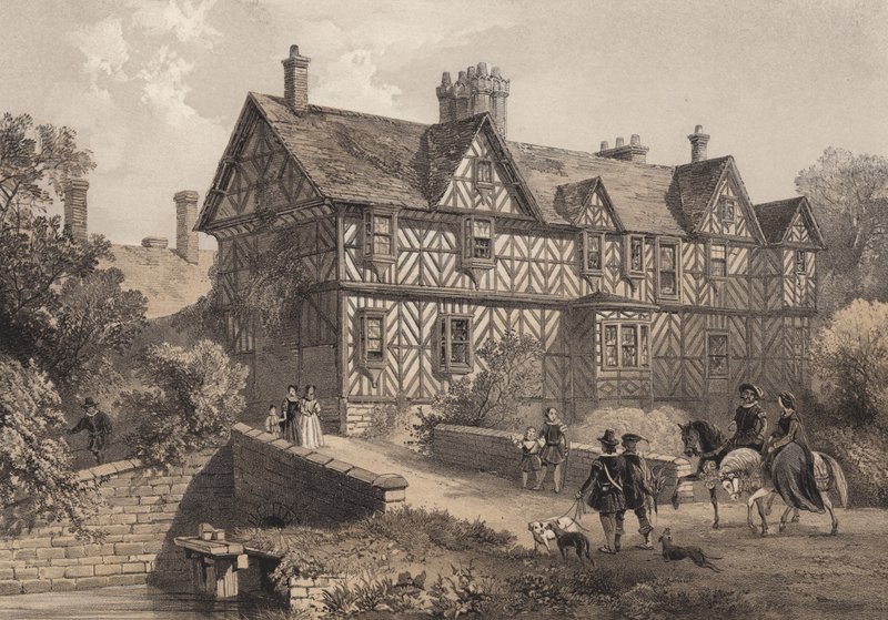 Pitchford Hall, Shropshire od Frederick William Hulme