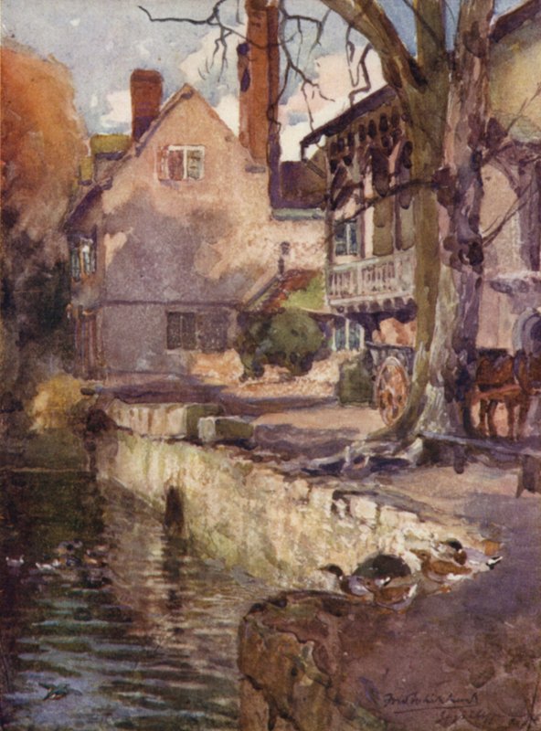 Kluci Cliffe Mill od Frederick William Newton Whitehead