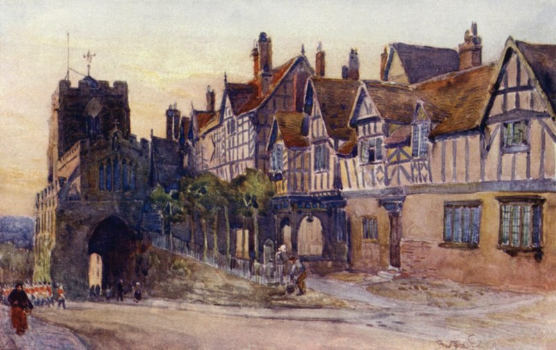 Nemocnice Leicester, Warwick od Frederick William Newton Whitehead