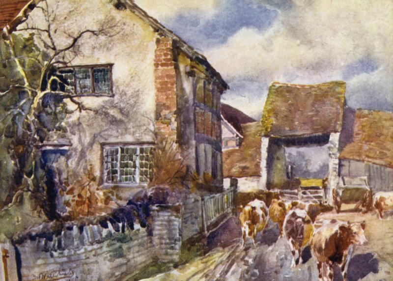 Chata Mary Ardens, Wilmcote od Frederick William Newton Whitehead