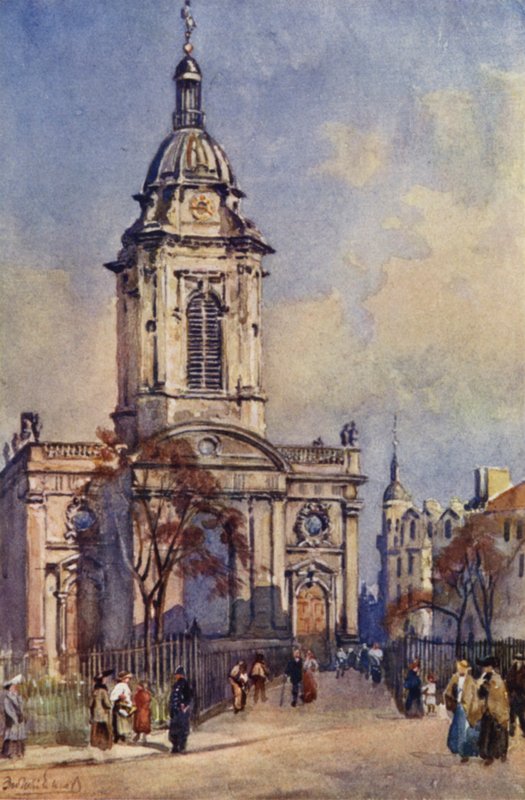 Kostel svatého Filipa, Birmingham od Frederick William Newton Whitehead