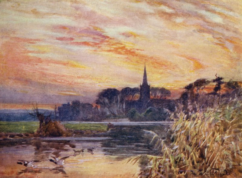 Stratford-on-Avon od Frederick William Newton Whitehead