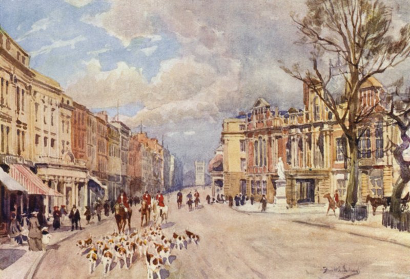 Průvod, Leamington od Frederick William Newton Whitehead
